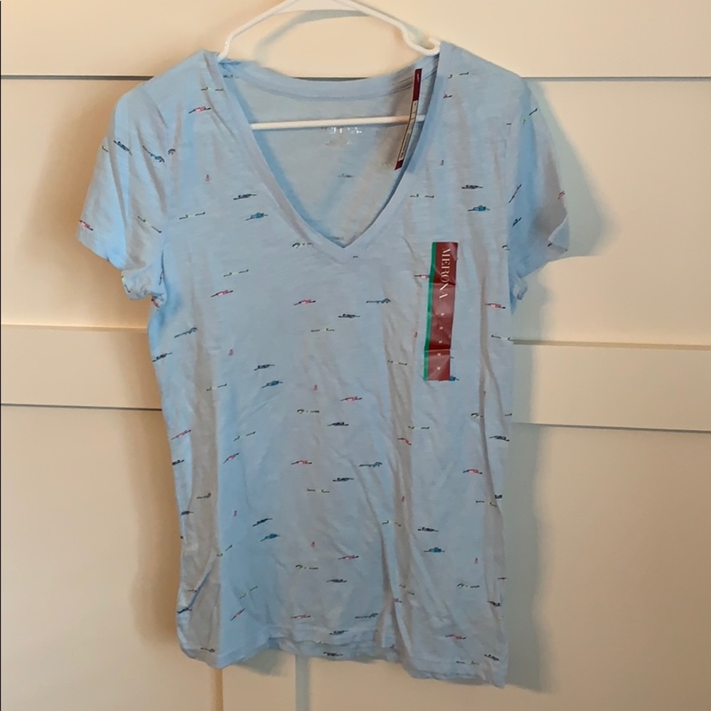 New with Tags Target Merona Tee with swimmers